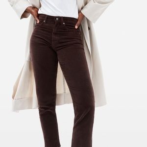 Everlane Cheeky Straight Corduroy Pants